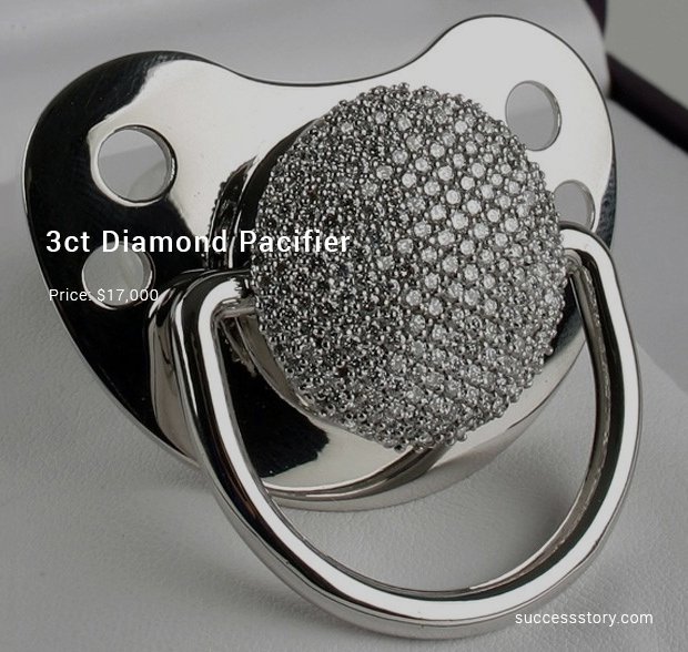 3ct diamond pacifier