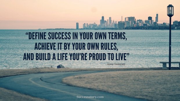 Define success in your