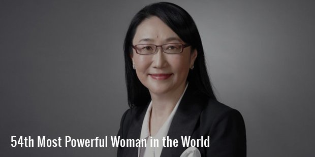 54th most powerful woman in the world