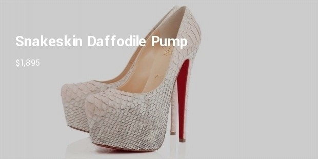 10 Most Expensive Louboutin shoes 