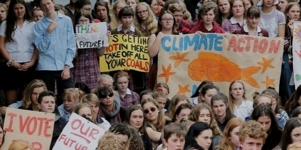 CHILDREN RISE FOR CLIMATE CHANGE