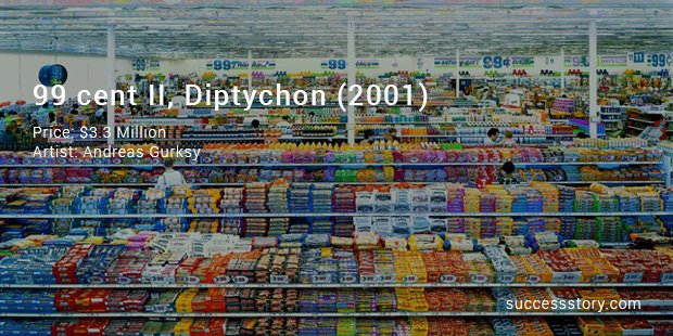 99 cent ii, diptychon (2001)