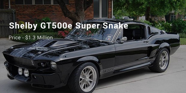 A 1967 Shelby GT500e Super Snake