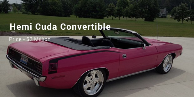 A 1970 Hemi Cuda Convertible