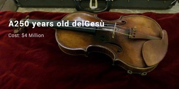 a250 years old delgesù