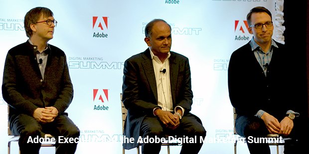 adobe executives at the adobe digital marketing summit