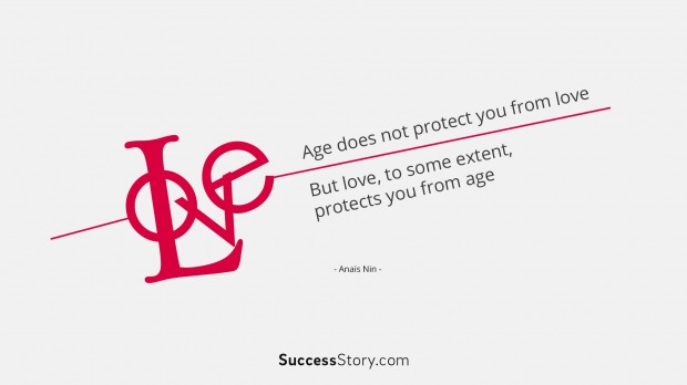 age does not protect you from love