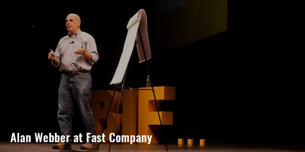 alan webber at fast company