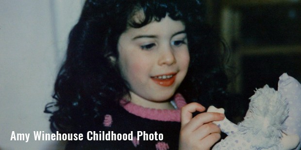 amy winehouse childhood photo