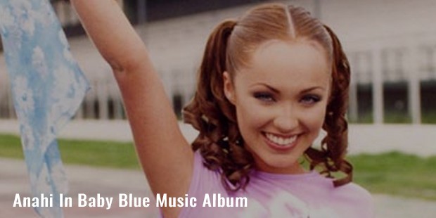 anahi in baby blue music album