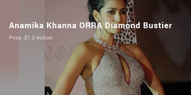 anamika khanna orra diamond bustier