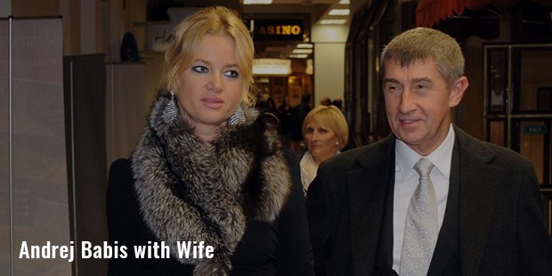 andrej babis with wife