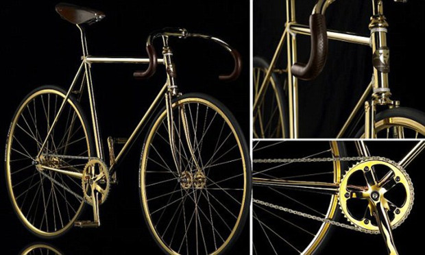 aurumania crystal edition gold bike 1