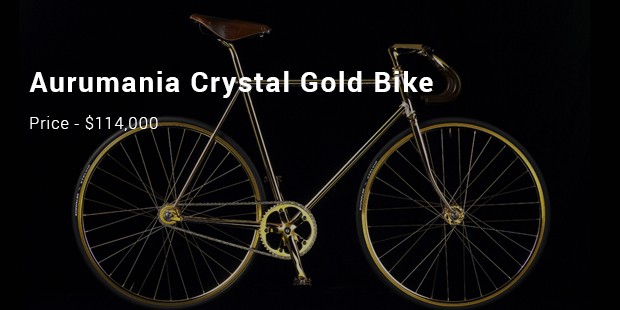 aurumania crystal gold bike