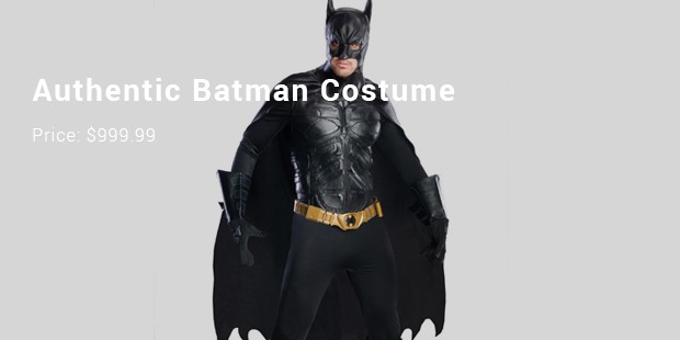 authentic batman costume