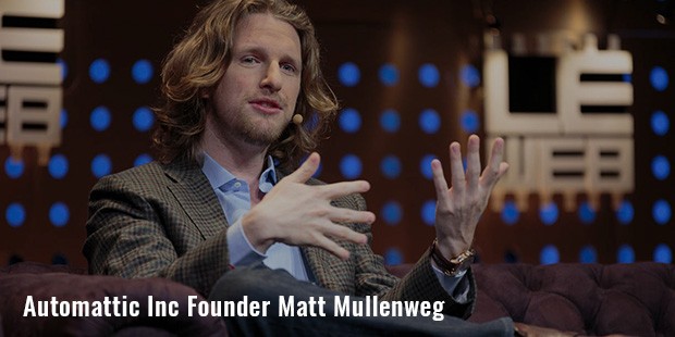 automattic inc founder matt mullenweg