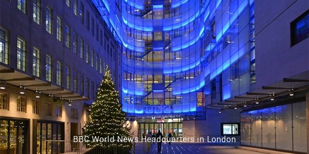 bbc world news headquarters in london