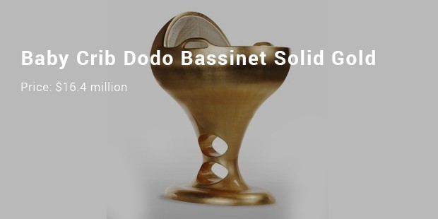 baby crib dodo bassinet solid gold
