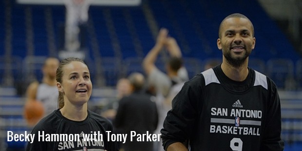 becky hammon with tony parker