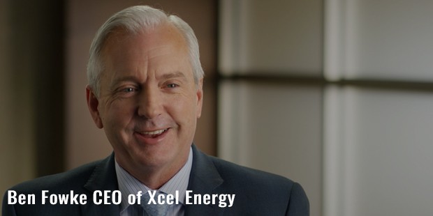 ben fowke ceo of xcel energy