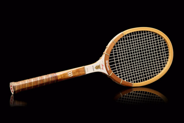 billie jean king’s wilson autograph racket