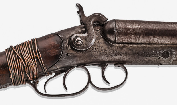 billy the kid’s whitney double barrel shotgun