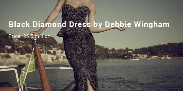 black diamond dress by debbie wingham