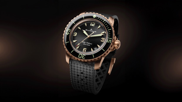 blancpain fifty fathoms automatique 42 rose gold