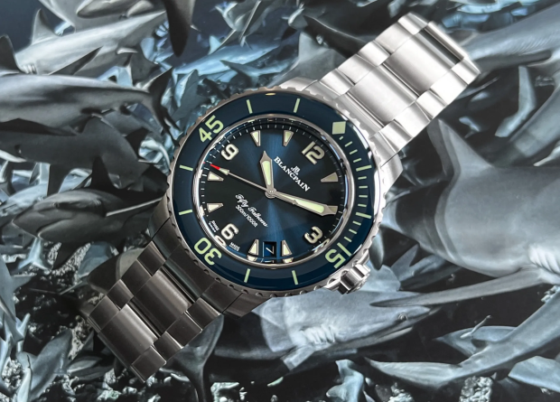 blancpain fifty fathoms titanium