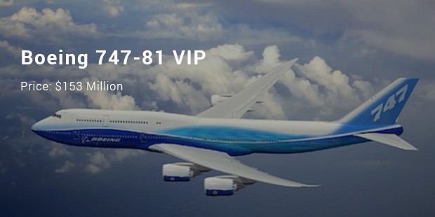 boeing 747 81 vip