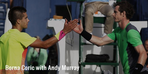 borna coric with andy murray