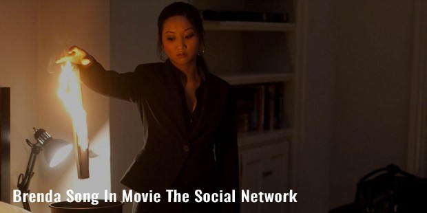 brenda song in movie the social network