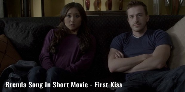 brenda song in short movie   first kiss