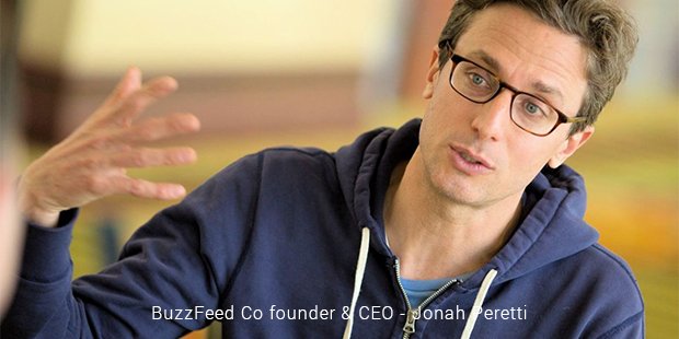 buzzfeed co founder & ceo   jonah peretti