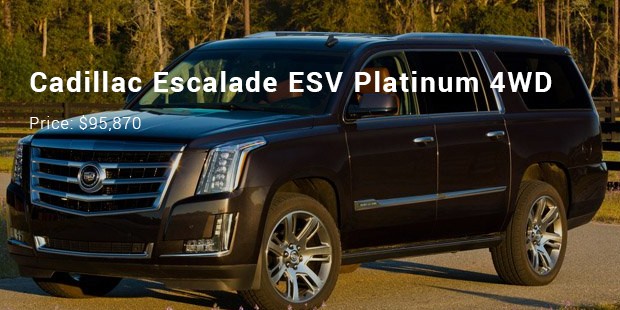 cadillac escalade esv platinum 4wd