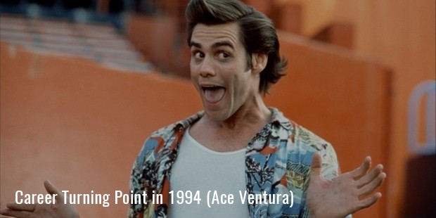 Career Turning Point in 1994 (Ace Ventura)