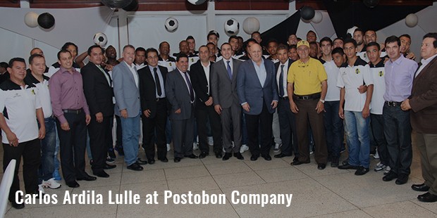 carlos ardila lulle at postobon company