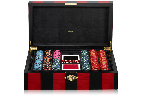 cartier’s bold poker set