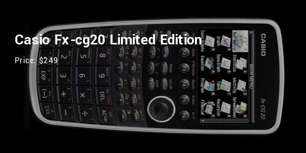 casio fx cg20 limited edition