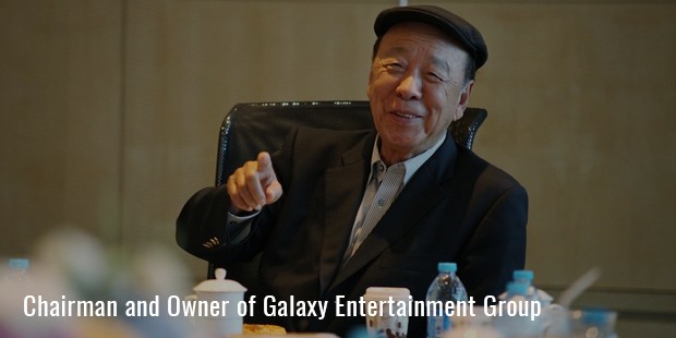 chairman and owner of galaxy entertainment group