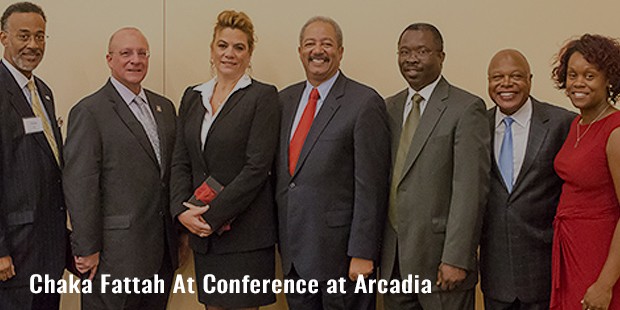 chaka fattah at conference at arcadia