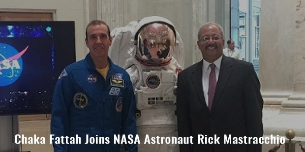 chaka fattah joins nasa astronaut rick mastracchio