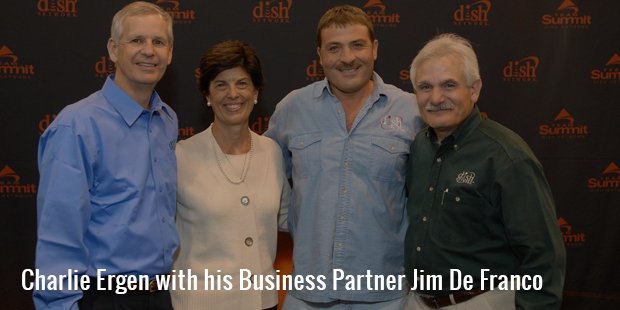 charlie ergen with his business partner jim de franco