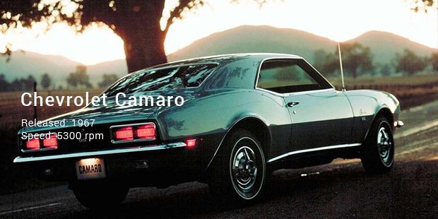 chevrolet camaro