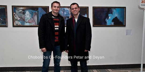 chobolabs co founders petar and deyan