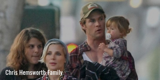 chris hemsworth family