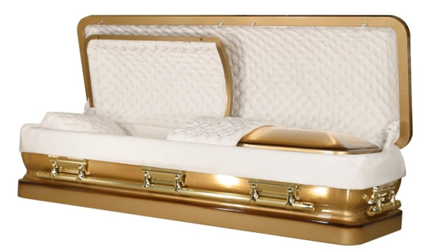 couch double seal double lid casket 1