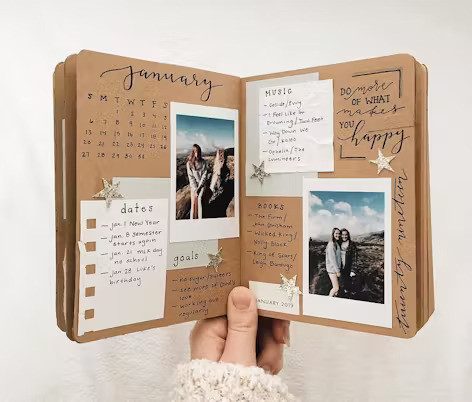 create a scrapbook or photo album of your friendship