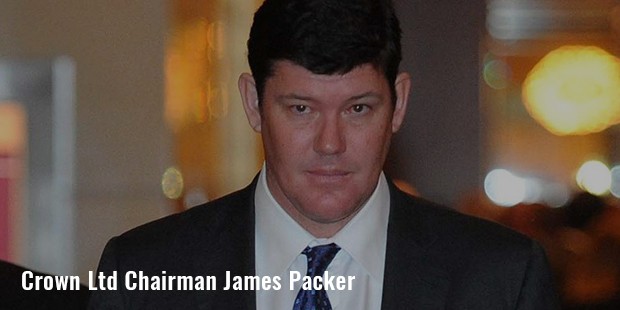 crown ltd chairman james packer