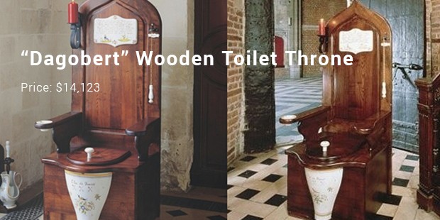 dagobert wooden toilet throne